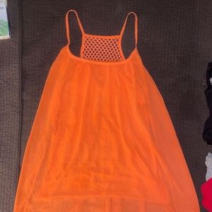 Orange Breezy Shirt